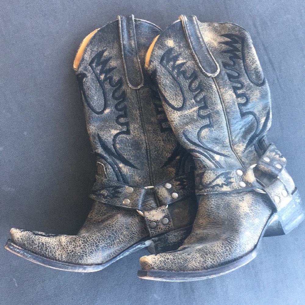 *RARE* Old Gringo Phoenix/ Biker Moto Boots